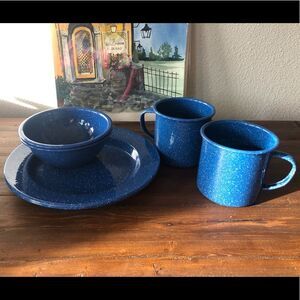 A Set of Camping/Picnic Dishes